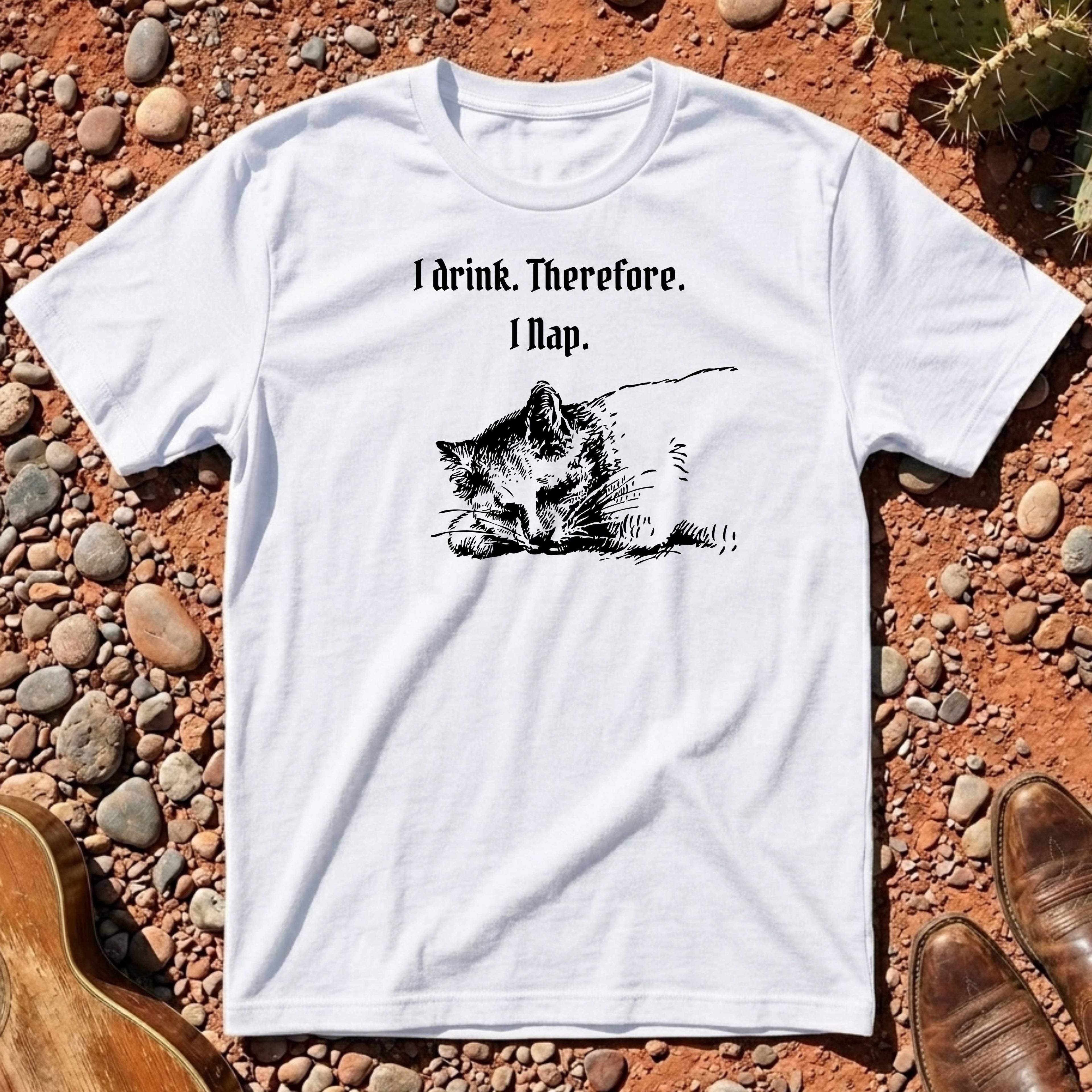 I Drink Therefore I Nap T-Shirt
